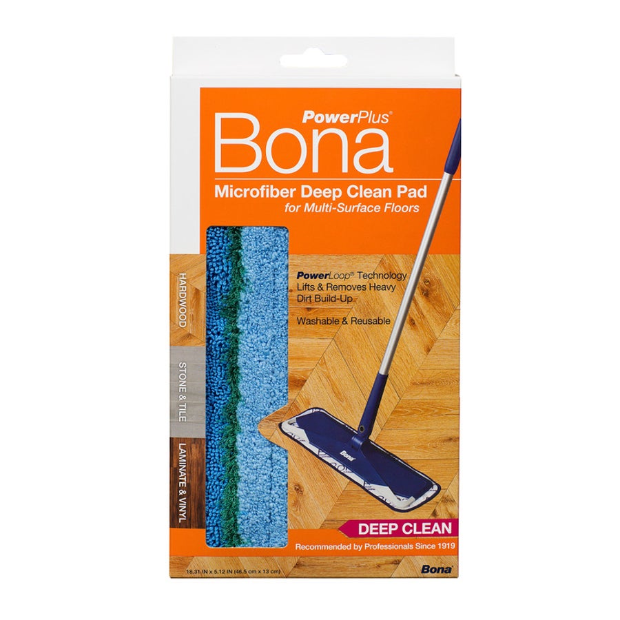 Pad, Dust Mop, Deep Clean, Microfiber, 5.25 Inch, Reusable,1 - 1 EACH