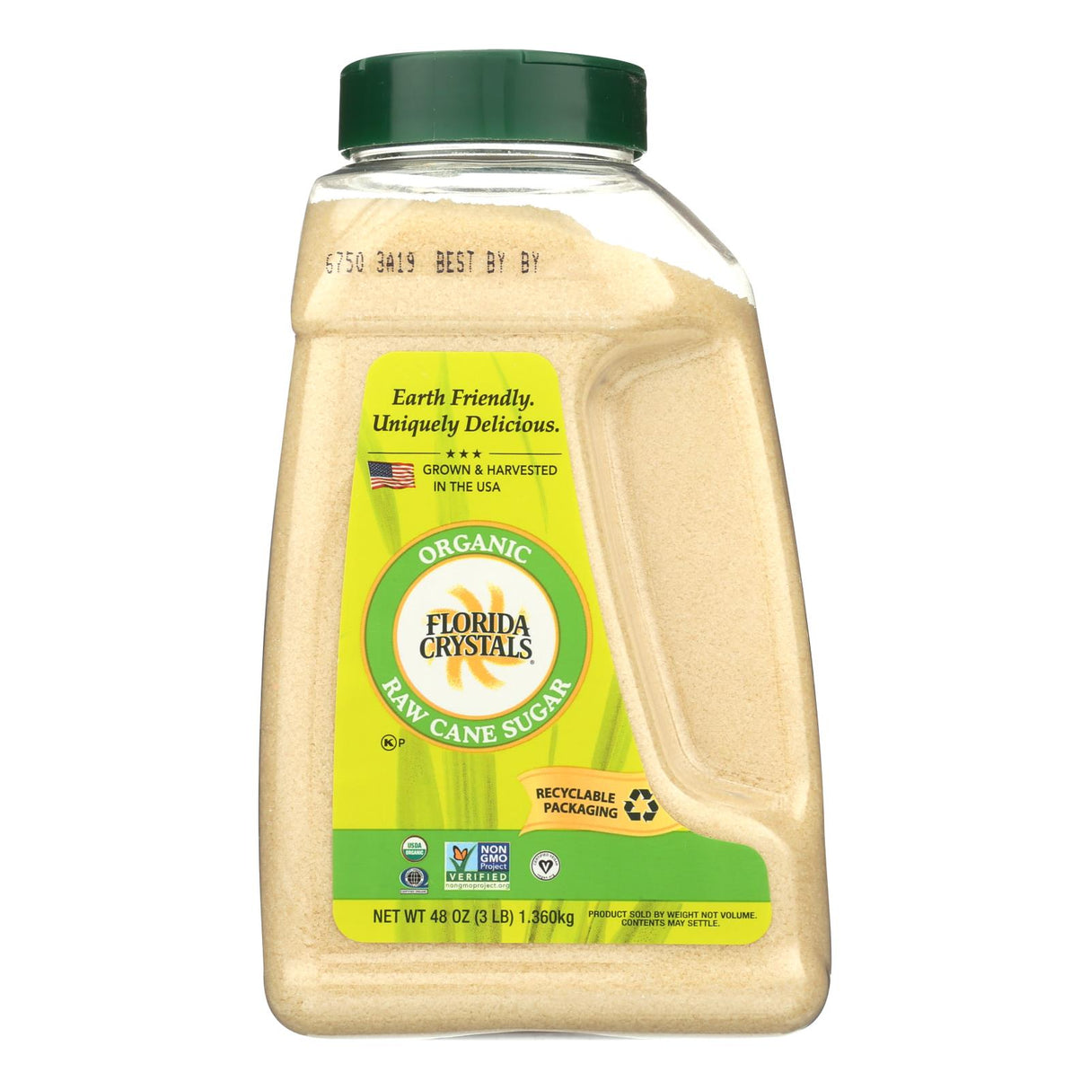 Sugar, Cane, Canister,1 - 48 OUNCE