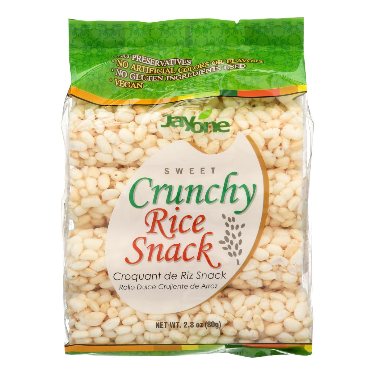 Snacks, Puffed Rice, Sweet,6 - 2.8 OUNCE