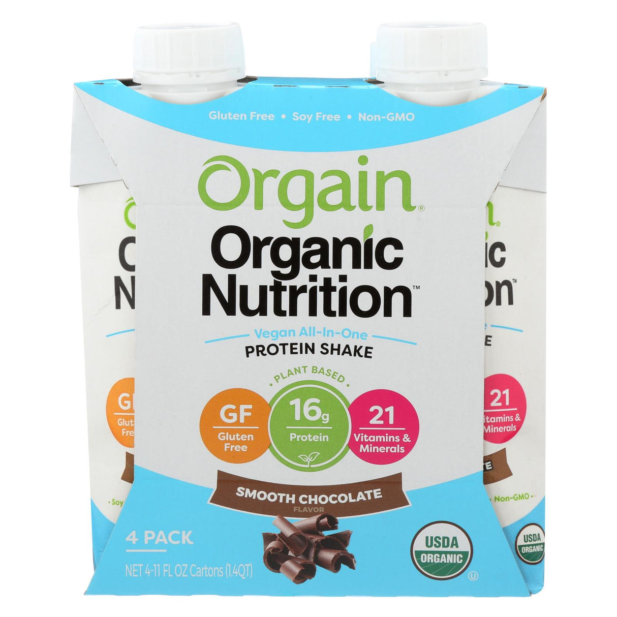 Drinks, Protein, Smooth Chocolate, Single-Serve, Shelf-Stable, 11 Fluid Ounce,3 - 4 COUNT