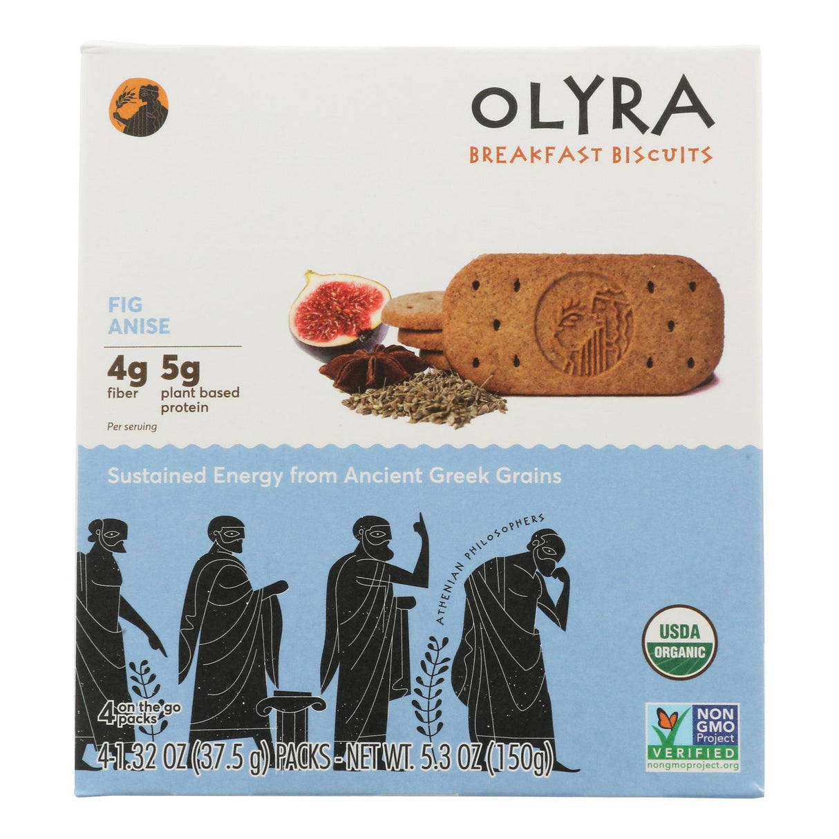 Biscuit, Breakfast, Fig Anise,6 - 5.3 OUNCE