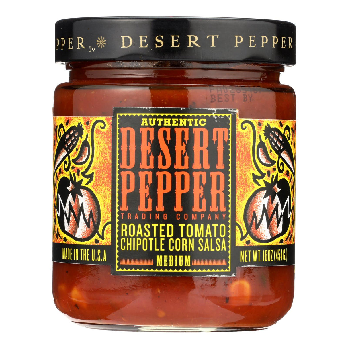 Salsa, Roasted Tomato Chipotle Corn, Medium,6 - 16 OUNCE