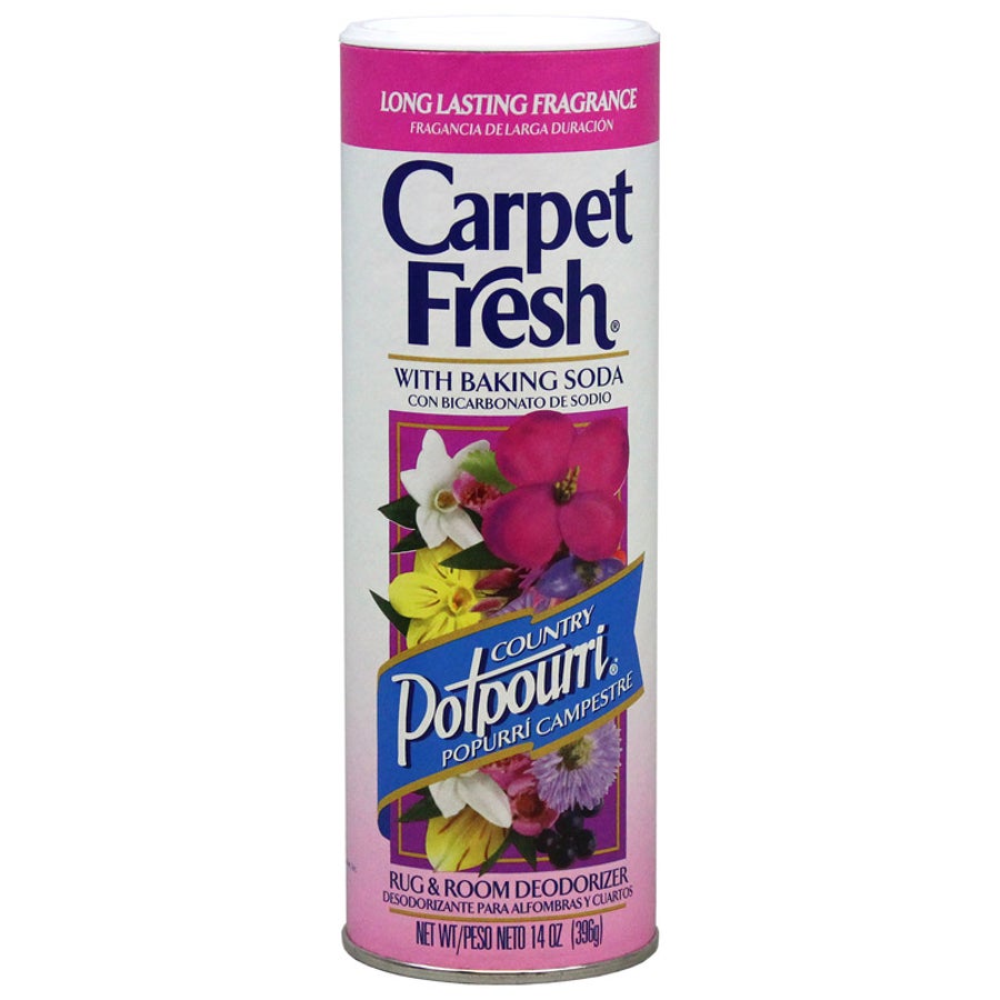 Deodorizer, Rug & Carpet, Potpourri Scent, Powder, with Baking Soda,1 - 14 OUNCE