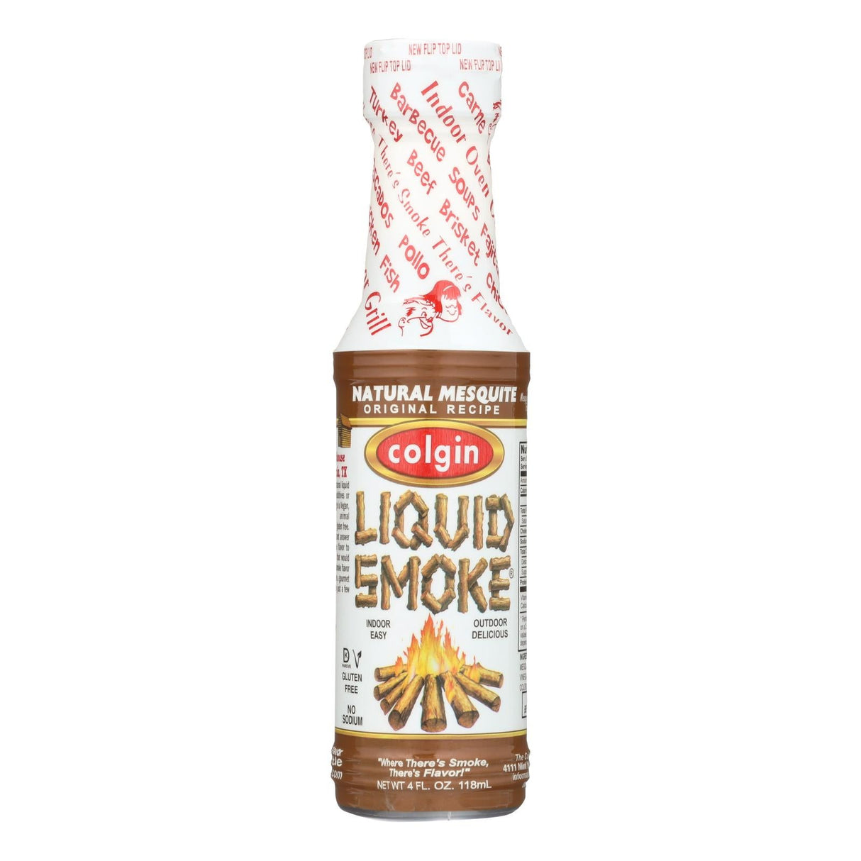 Seasoning, Mesquite, Liquid Smoke,6 - 4 FLUID