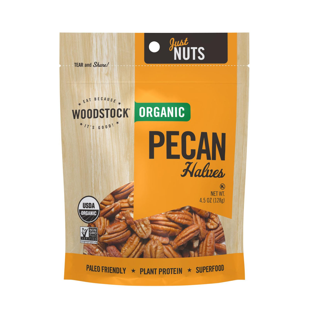Pecans, Halves,8 - 4.5 OUNCE