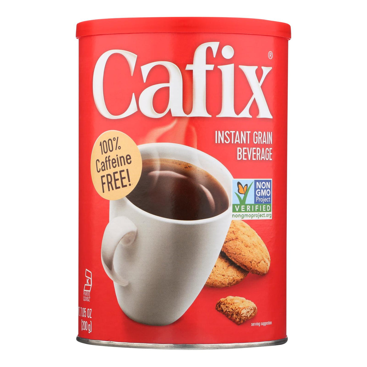 Beverage, Instant, Coffee Substitute, Caffeine-Free,6 - 7.05 OUNCE