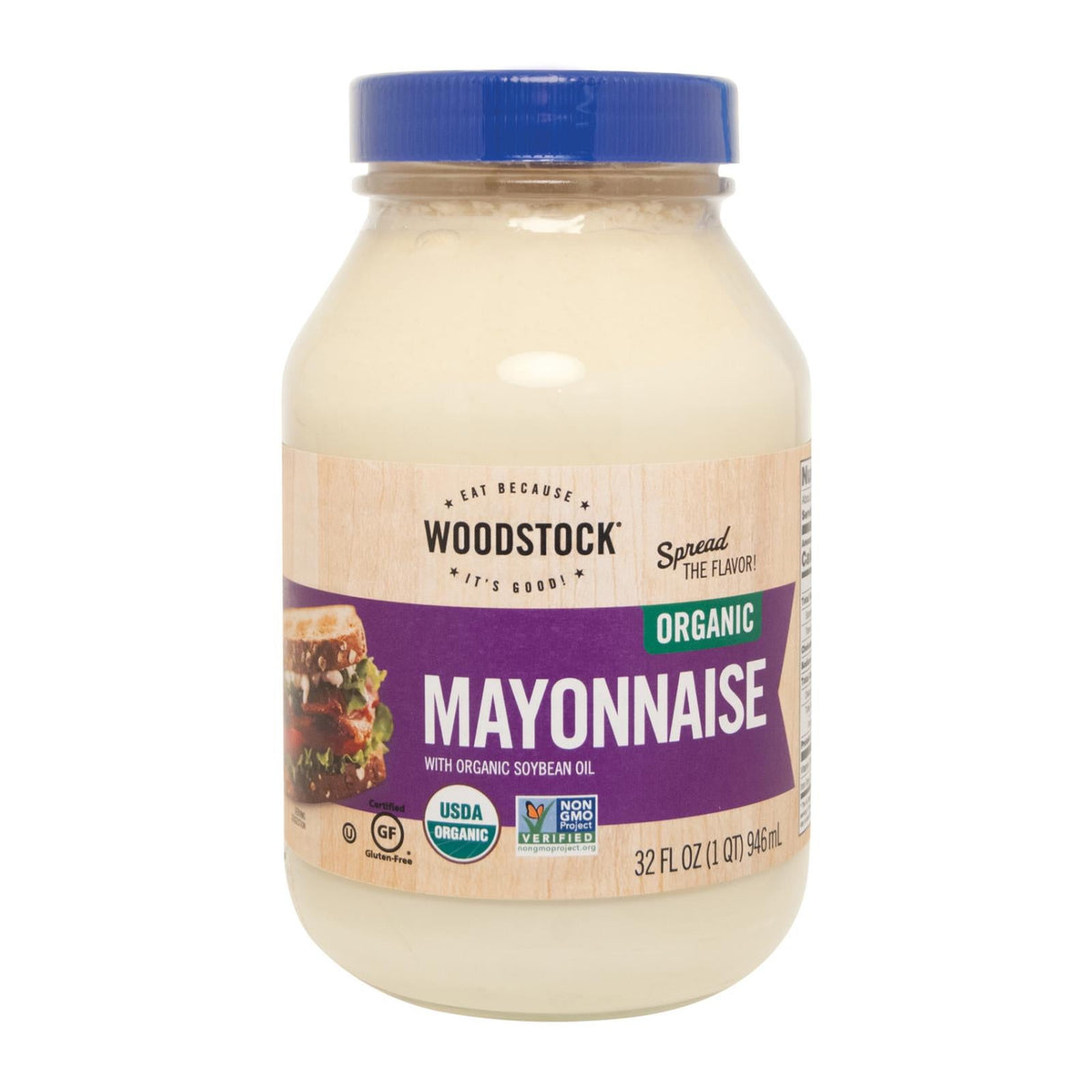 Mayonnaise, Organic,12 - 32 FLUID
