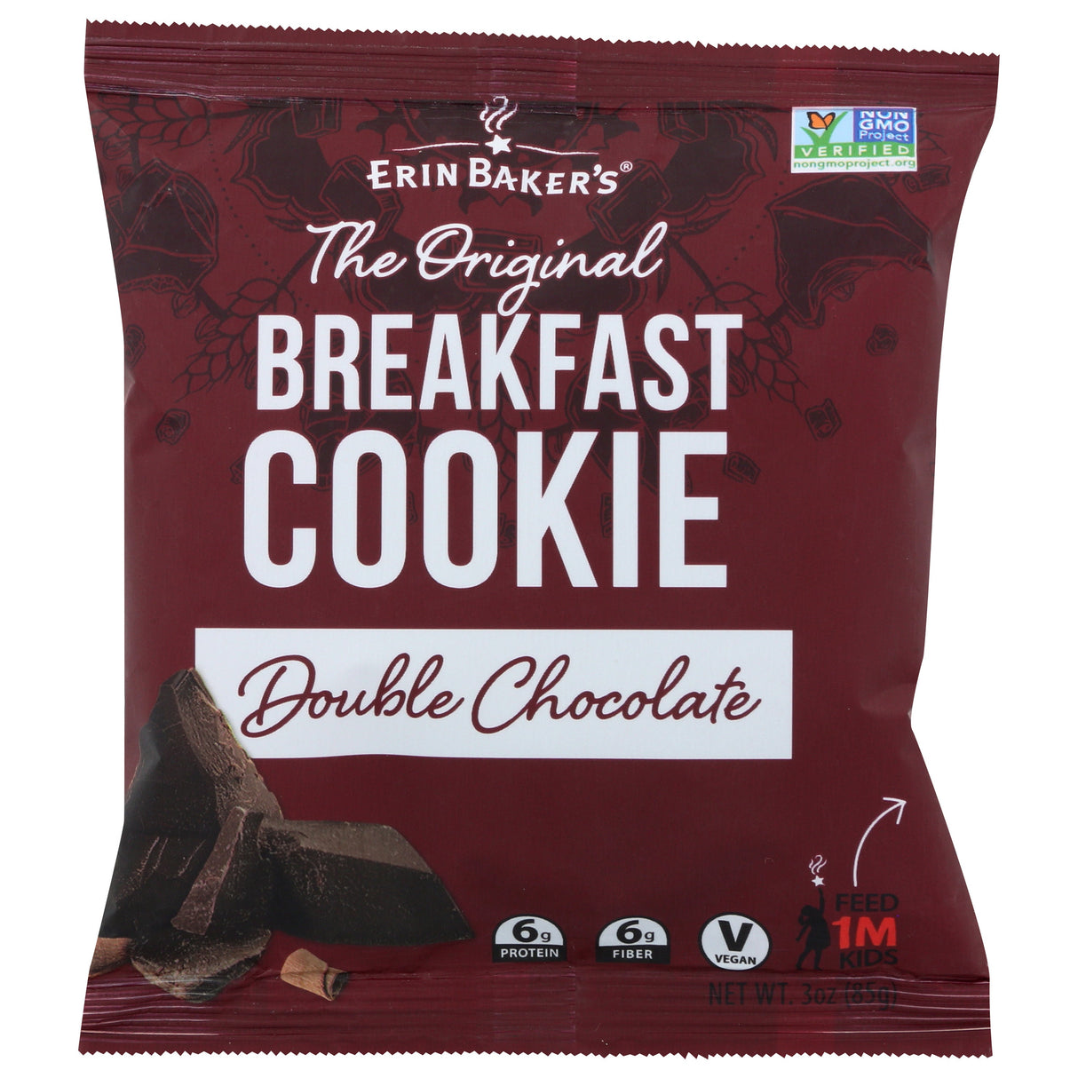 Cookies, Breakfast, Double Chocolate Chunk,12 - 3 OUNCE