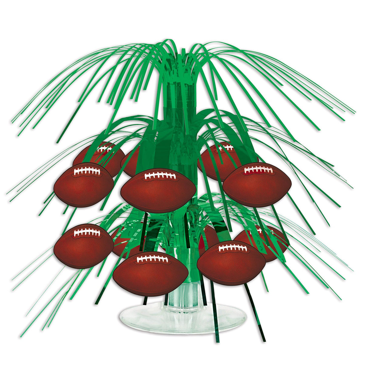Decorations, Centerpiece, Football Mini Cascade, 7.50 Inch,1 - 12 COUNT