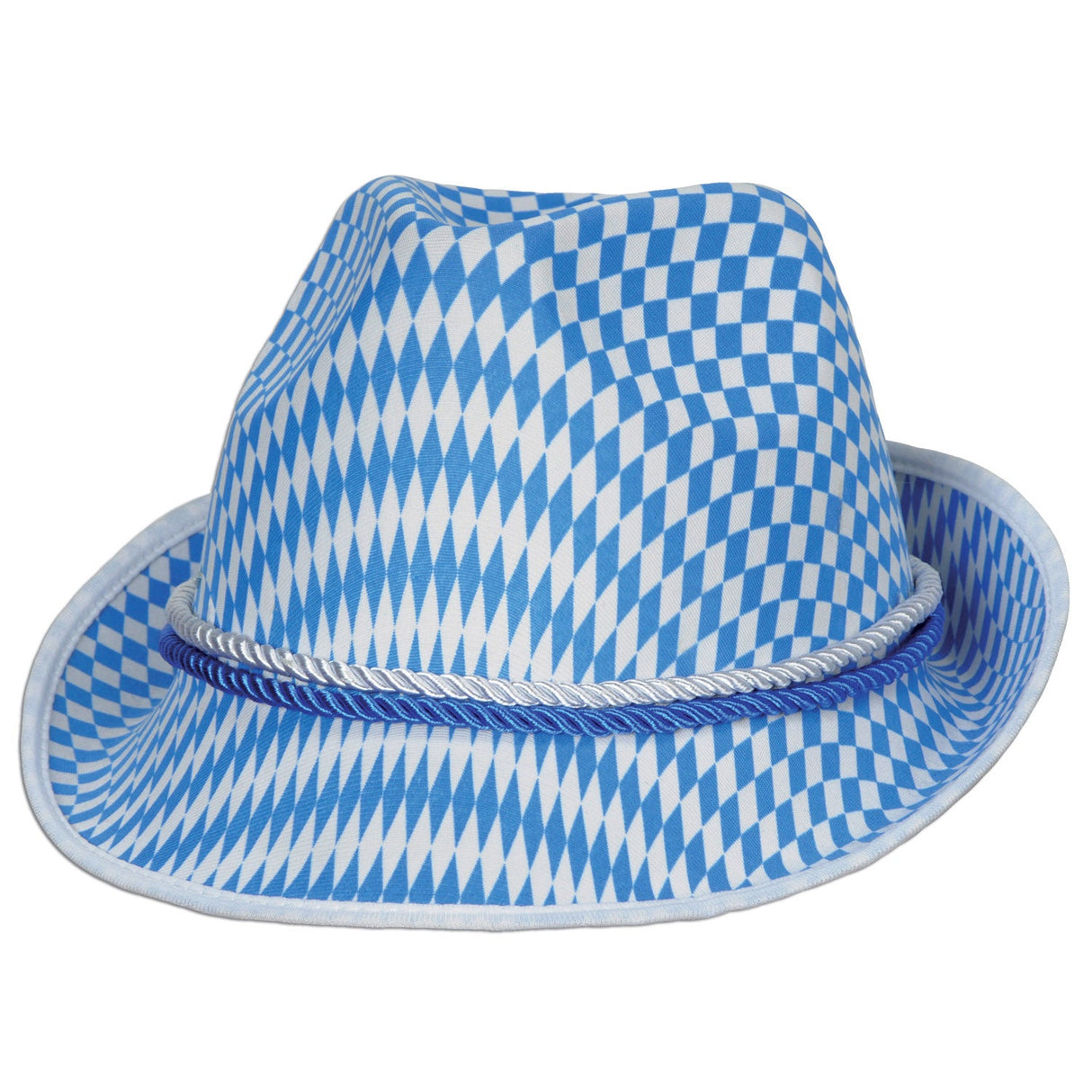 Hats, Alpine, Blue & White, Oktoberfest, One Size Fits Most,1 - 12 COUNT