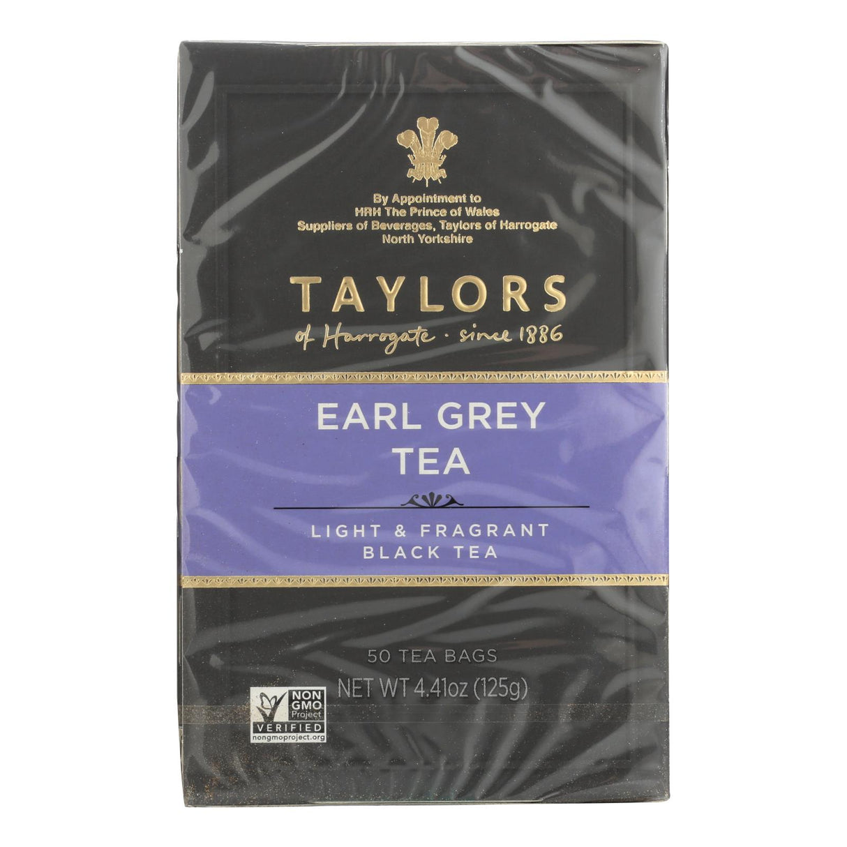 Tea, Earl Grey, Individually Wrapped with String,6 - 50 COUNT