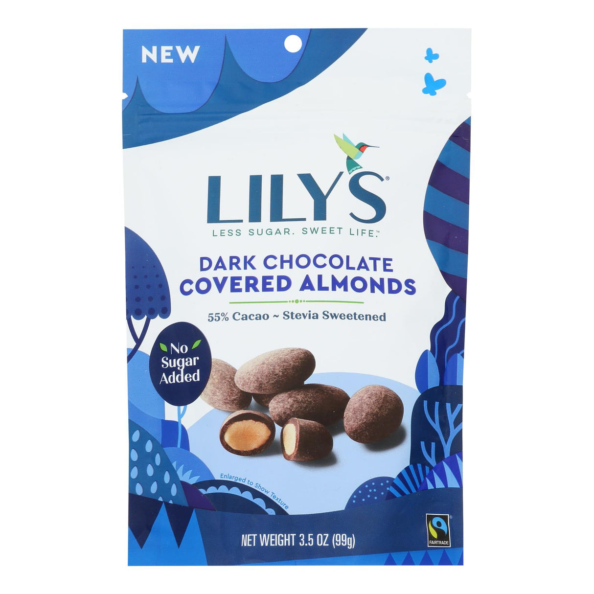 Almonds, Dark Chocolate-Covered, Sweetened with Stevia,12 - 3.5 OUNCE