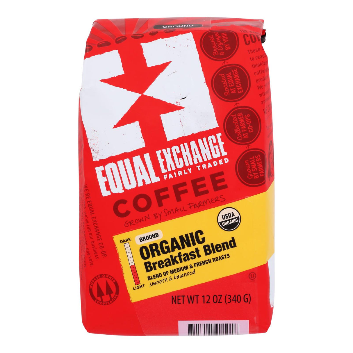 Coffee, Ground, Breakfast Blend,6 - 12 OUNCE