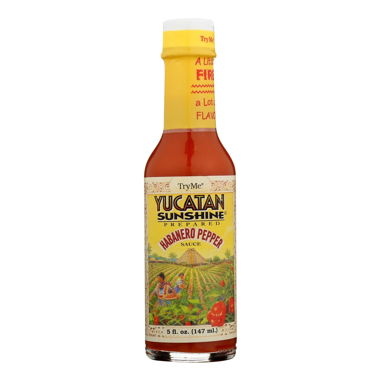 Sauce, Hot, Habanero,6 - 5 FLUID
