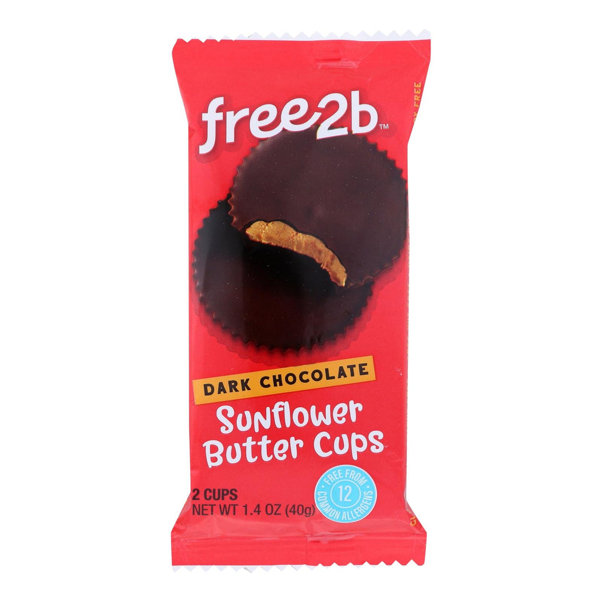 Candy, Sunflower Butter Cup, Dark Chocolate,12 - 1.4 OUNCE