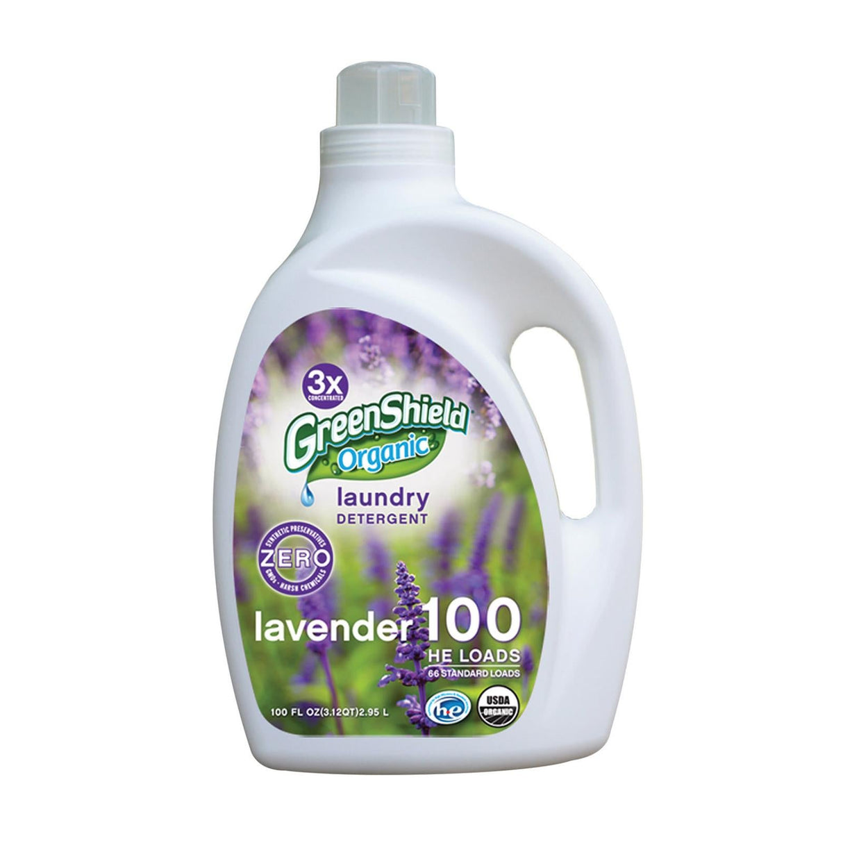 Detergent, Laundy, Lavender, Liquid, High Efficiency,2 - 100 FLUID