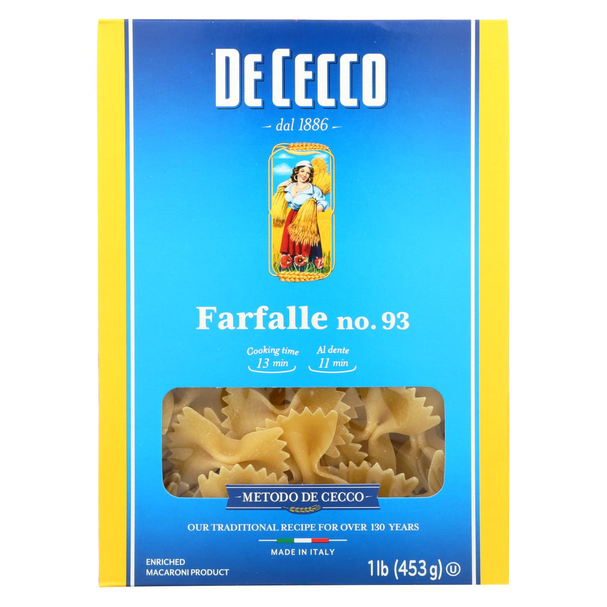 Pasta, Farfalle,12 - 16 OUNCE