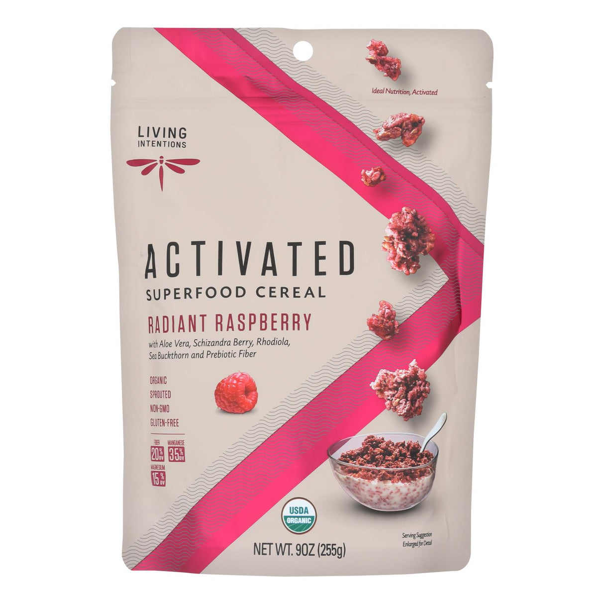 Cereal, Radiant Raspberry, Resealable Bag,6 - 9 OUNCE
