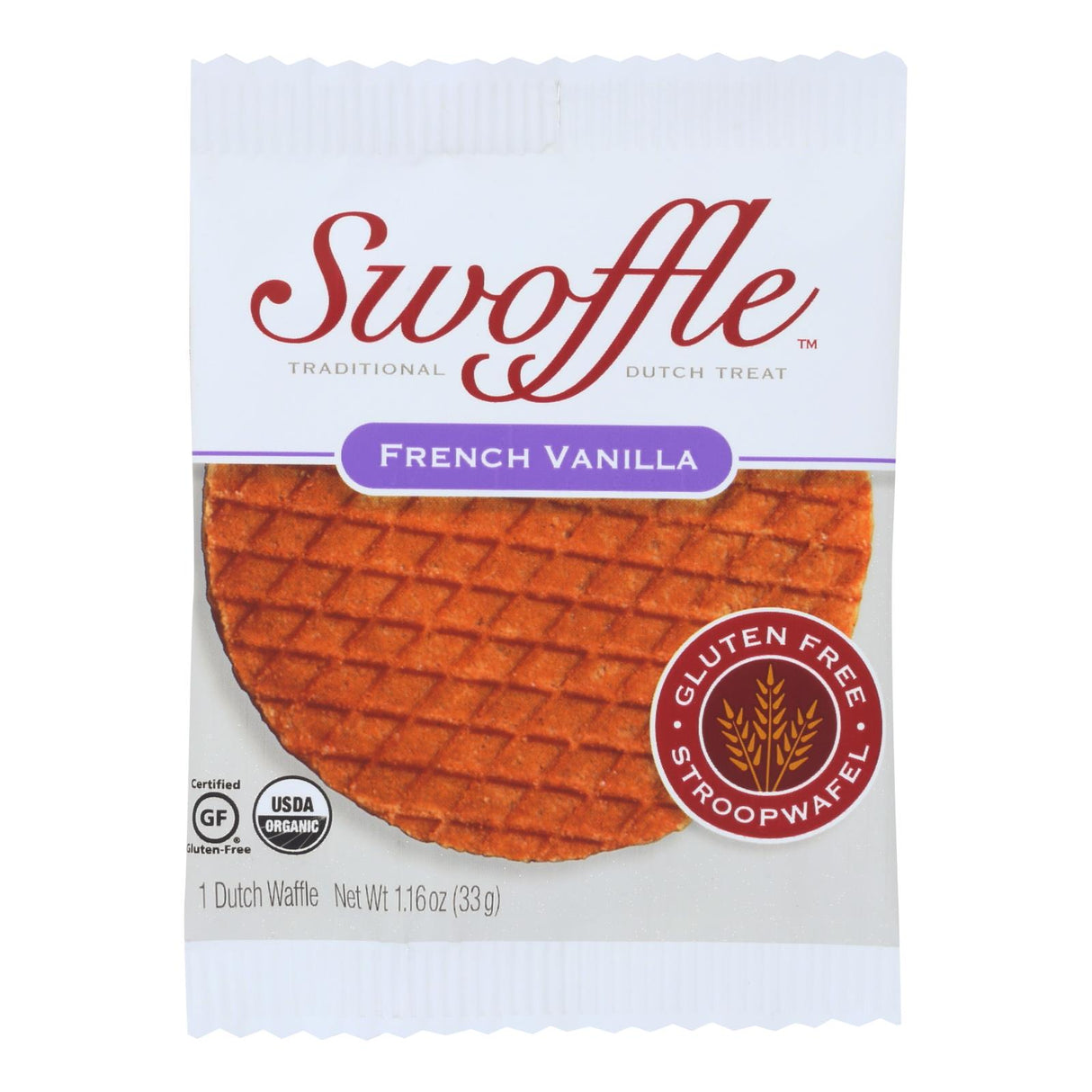 Cookies, Waffle, French Vanilla, Single-Serve, Shelf-Stable,16 - 1.16 OUNCE