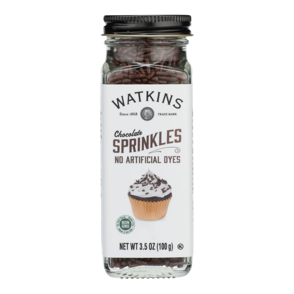 Sprinkles, Chocolate,3 - 3.5 OUNCE