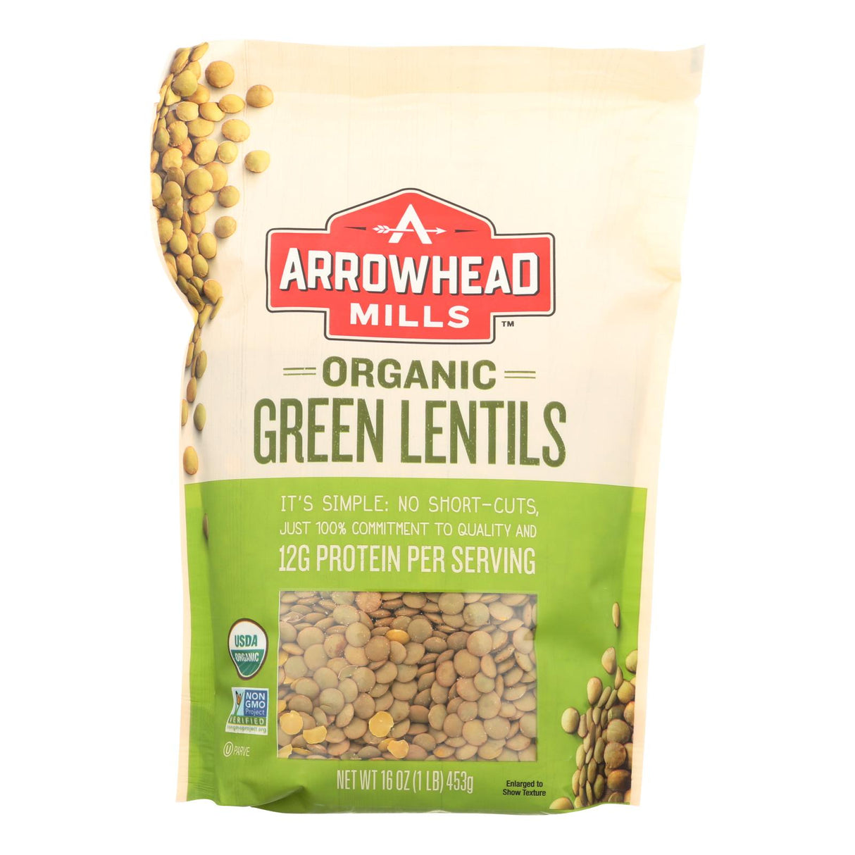 Beans, Green Lentil,6 - 16 OUNCE