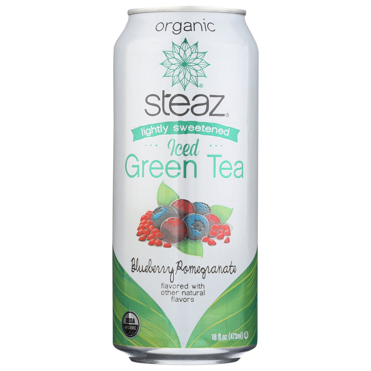 Iced Tea, Green, Blueberry Pomegranate, Single-Serve,12 - 16 FLUID