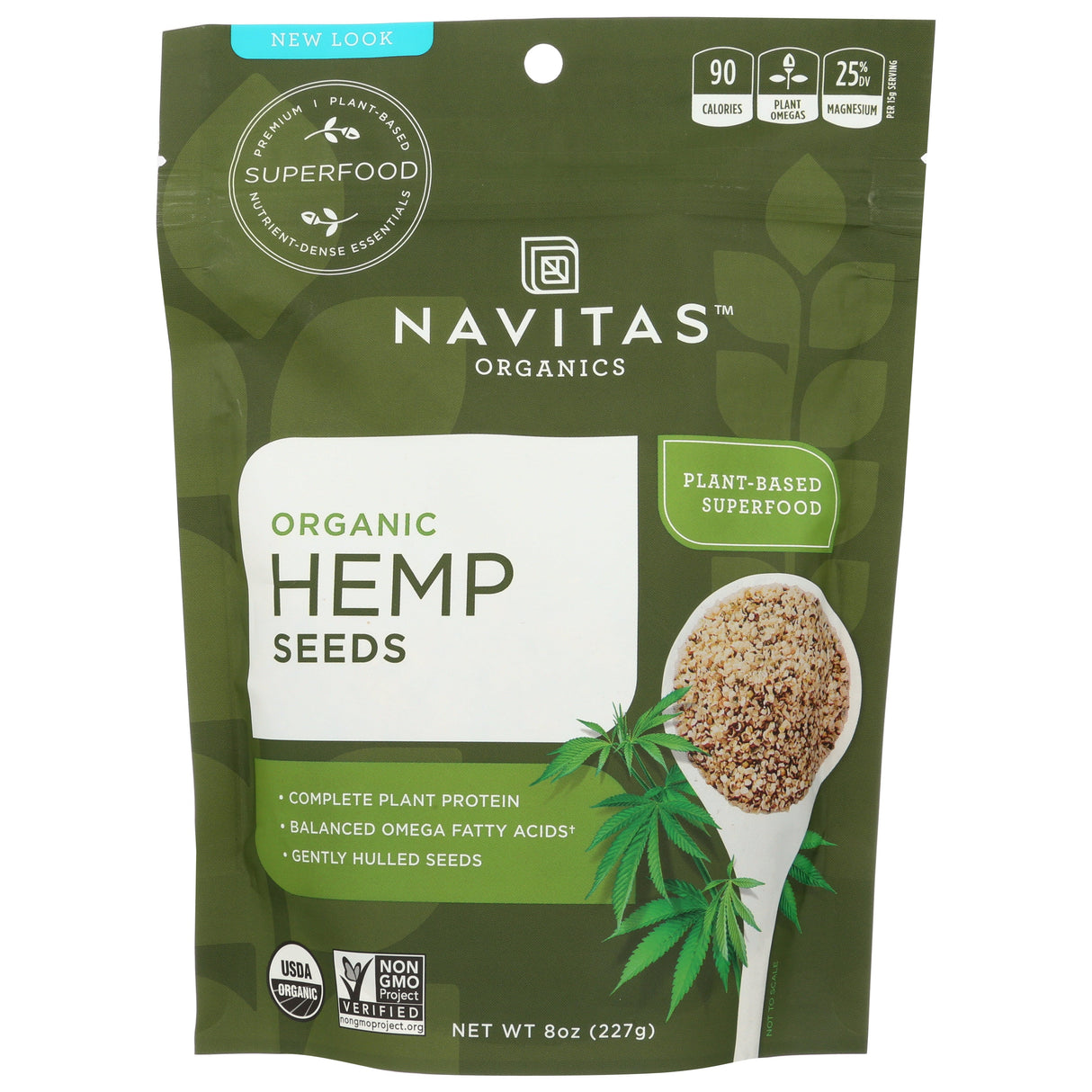 Seeds, Hemp, Shelled,12 - 8 OUNCE