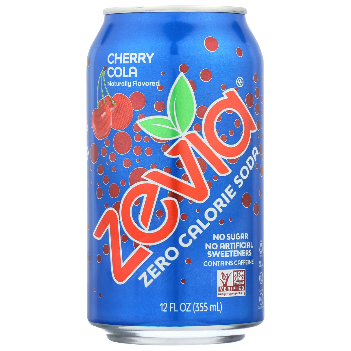 Soft Drink, Cherry Cola, Zero Calorie, Single-Serve, Can, 12 Fluid Ounce,4 - 6 COUNT