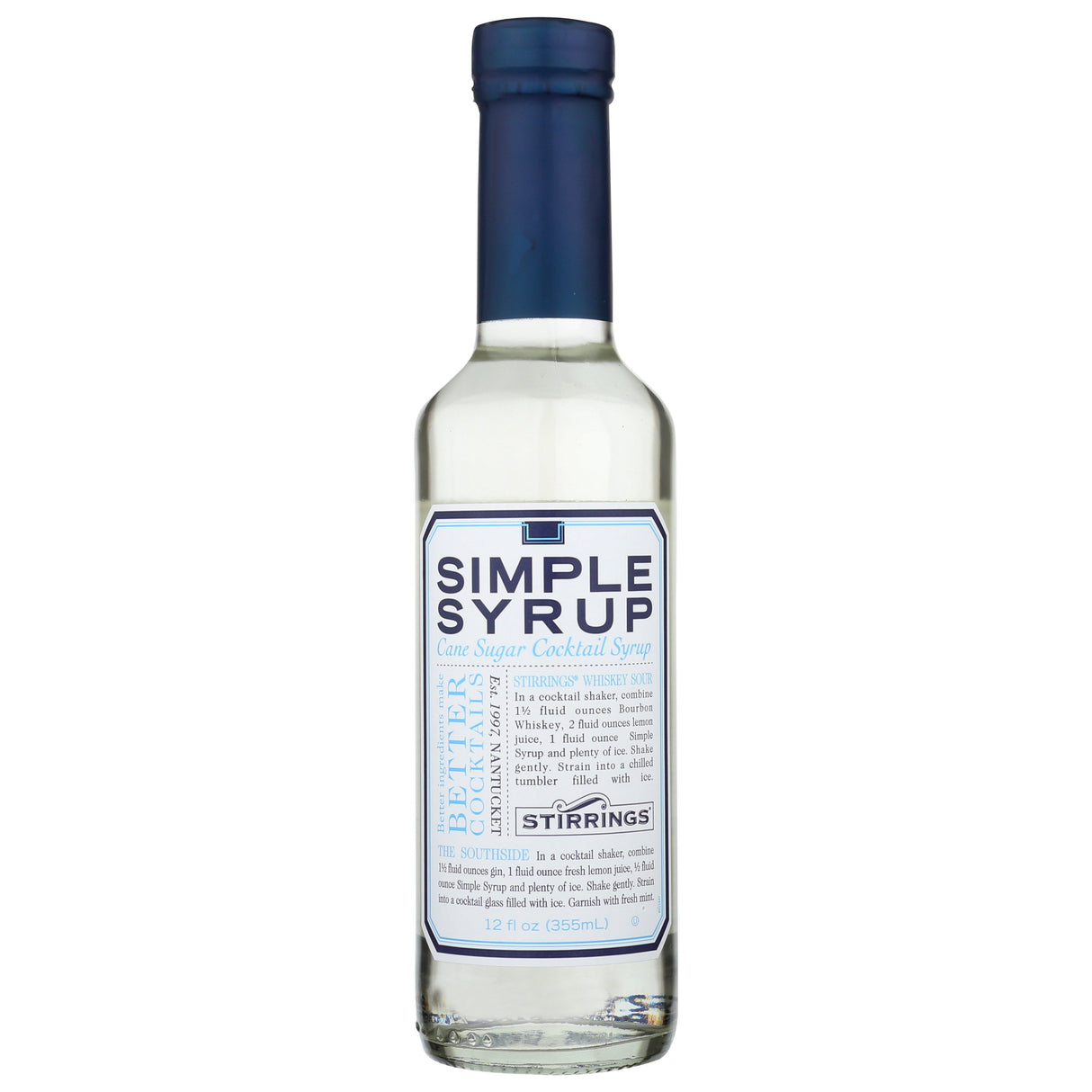 Cocktail Mix, Simple Syrup,6 - 12 FLUID