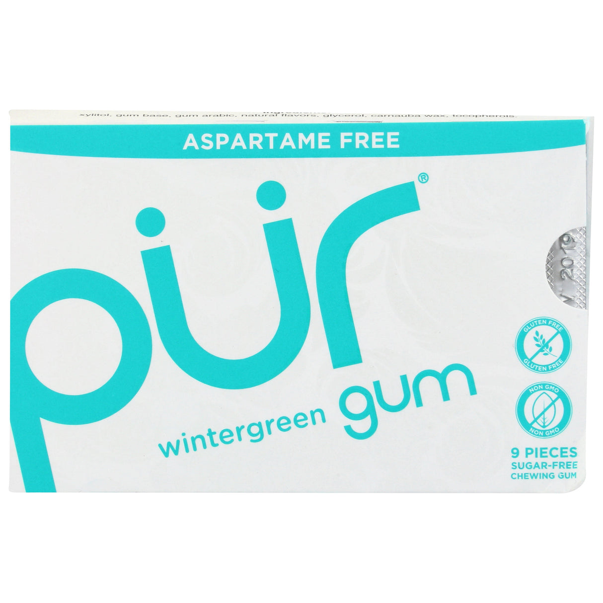 Gum, Wintergreen, Sugar-Free,12 - 9 COUNT