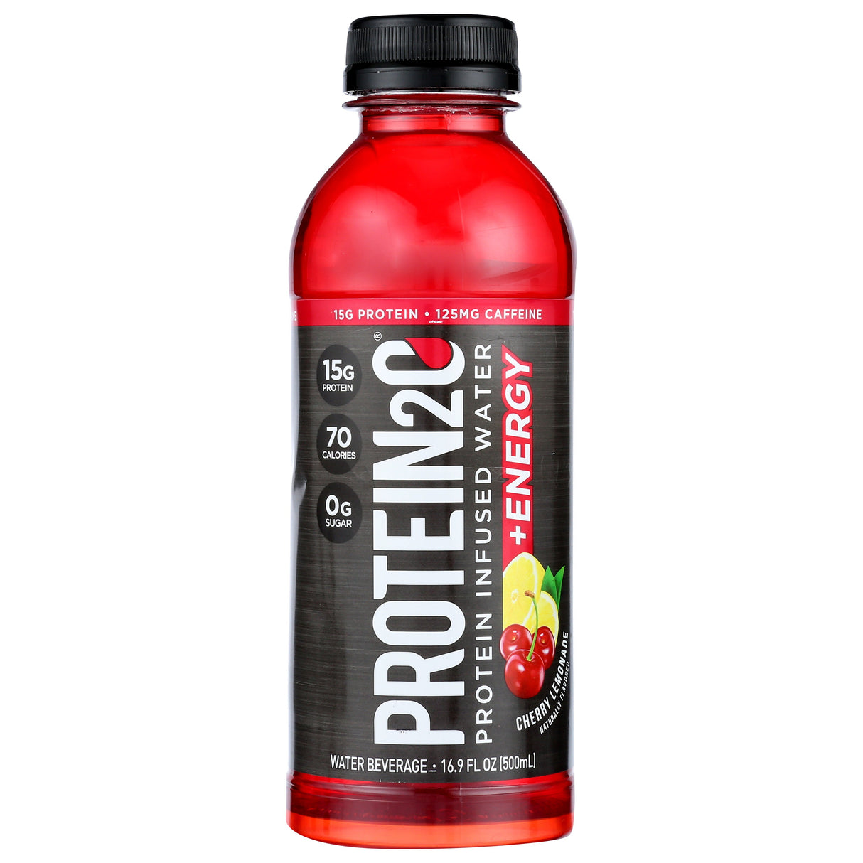 Drinks, Cherry Lemonade, Protein Infused, with Caffeine, Single-Serve,12 - 16.9 FLUID