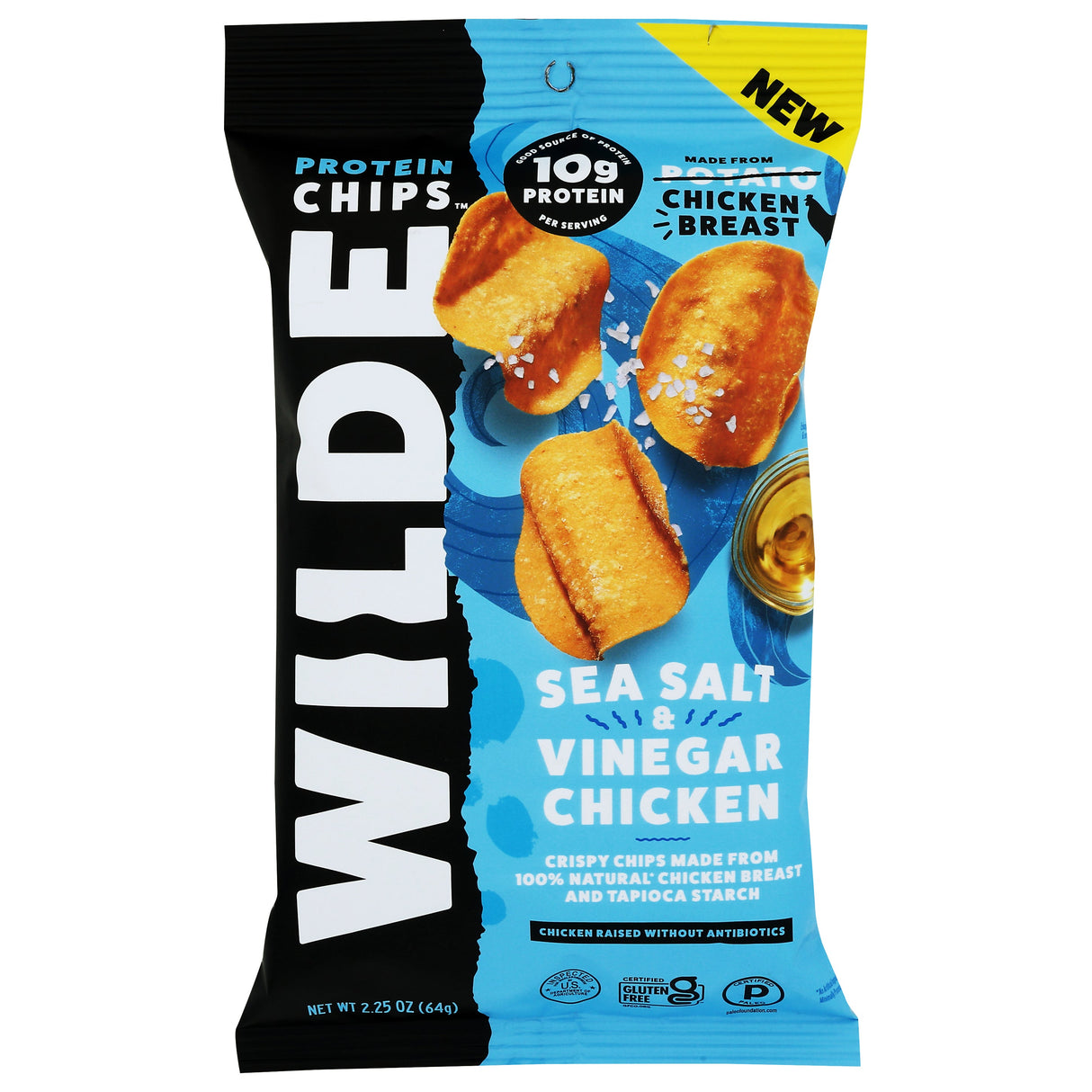 Chips, Chicken, Sea Salt & Vinegar, Single-Serve,12 - 2.25 OUNCE