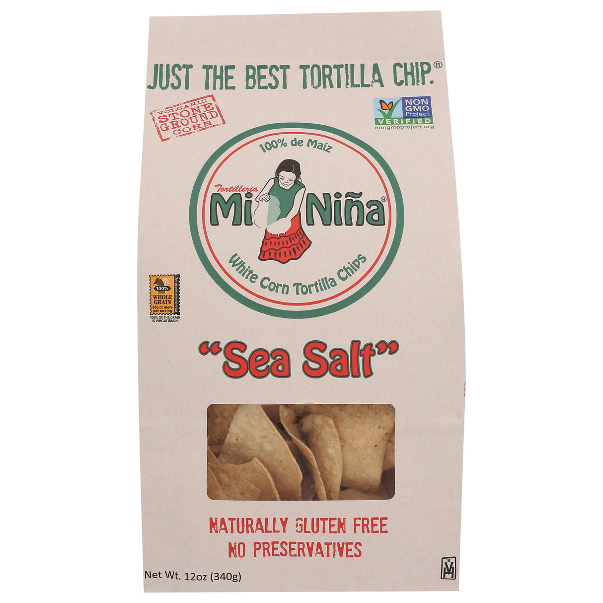 Chips, Tortilla, Sea Salt,9 - 12 OUNCE