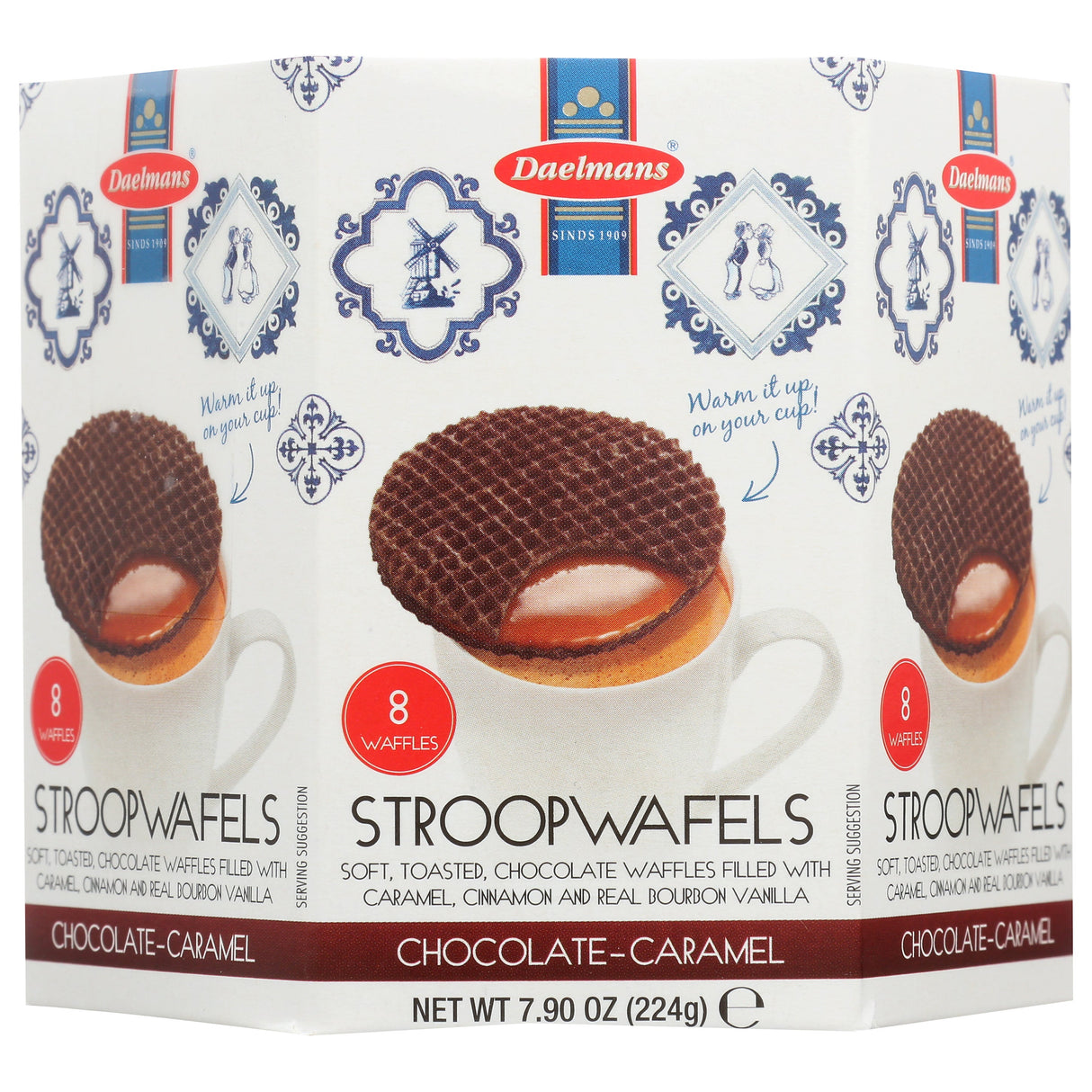 Cookies, Stroopwafel, Chocolate & Caramel,9 - 7.9 OUNCE