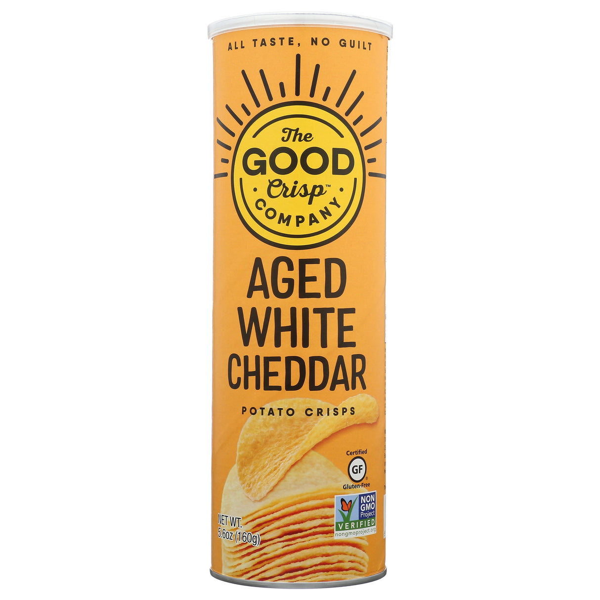 Crisps, Potato, Aged White Cheddar,8 - 5.6 OUNCE