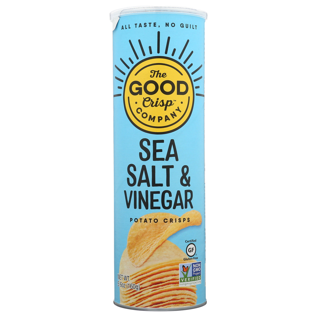 Crisps, Potato, Sea Salt & Vinegar,8 - 5.6 OUNCE