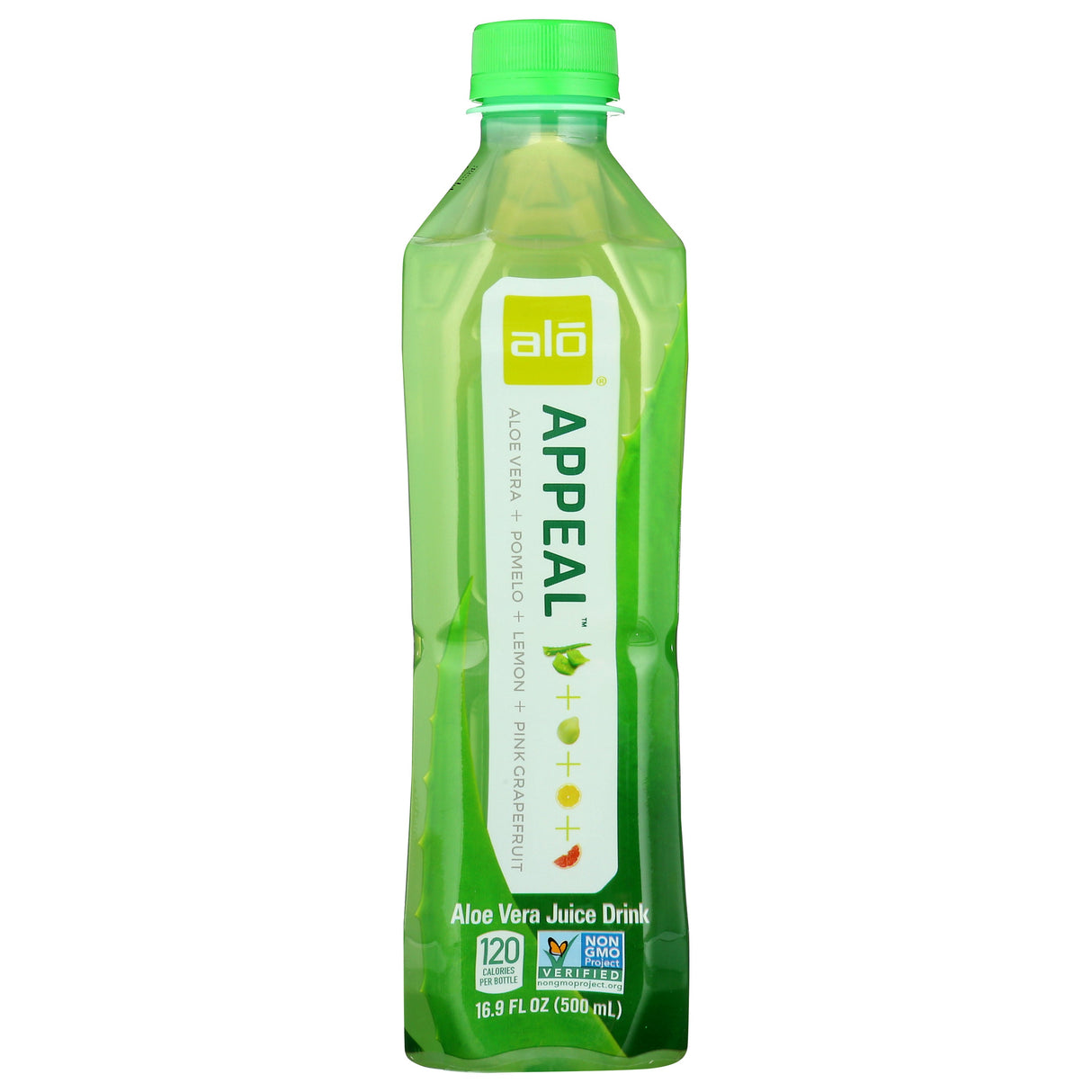 Juice Drink, Aloe Vera, Pomelo/Lemon/Grapefruit, Single-Serve, Shelf-Stable,12 - 16.9 FLUID