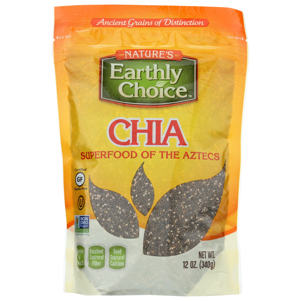 Seeds, Chia,6 - 12 OUNCE