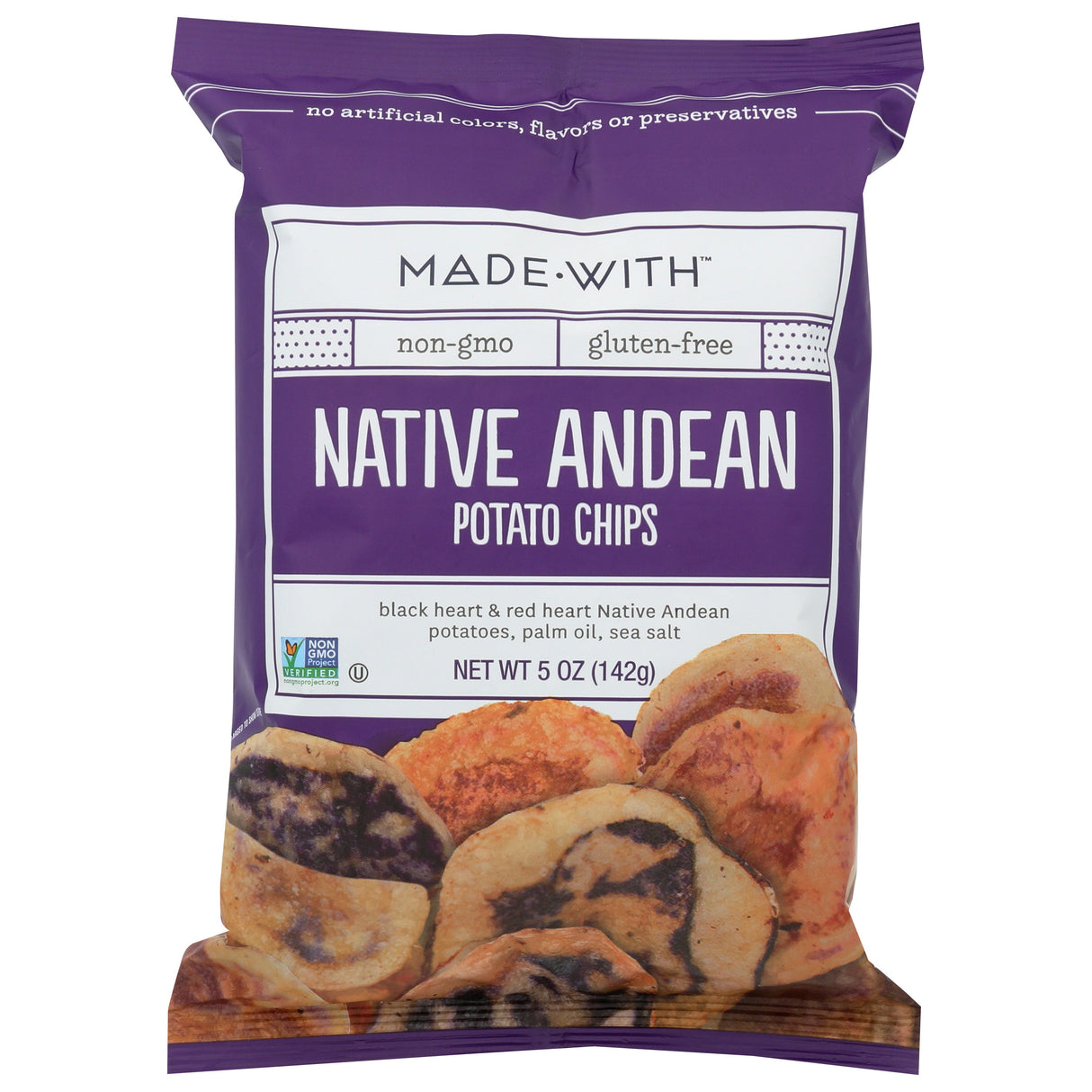 Chips, Potato, Andean,12 - 5 OUNCE