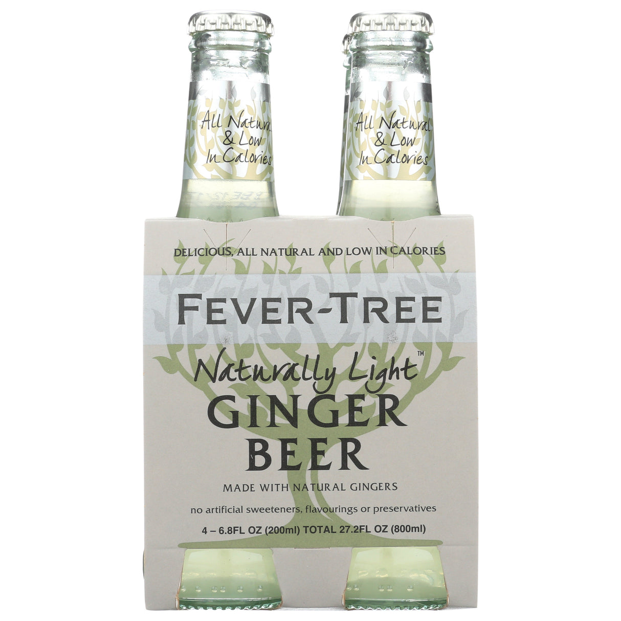 Soft Drink, Ginger Beer, Light, Glass, Single-Serve, 6.8 Fluid Ounce,6 - 27.2 FLUID