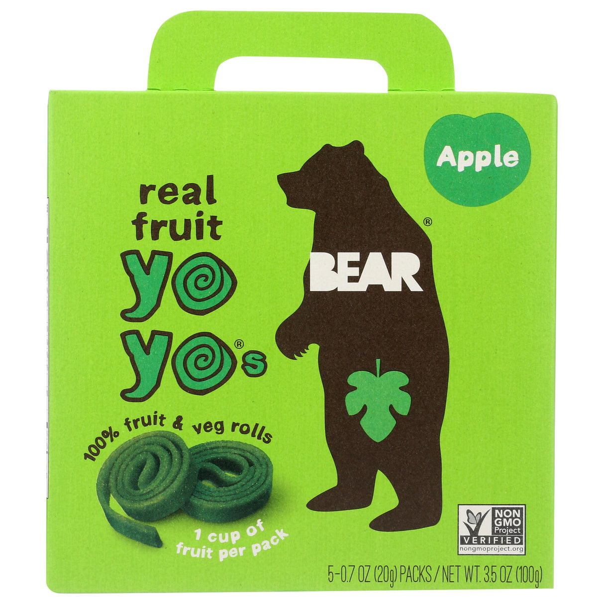 Snack, Fruit Roll, Apple Yo Yo, 0.7 Ounce,6 - 5 COUNT