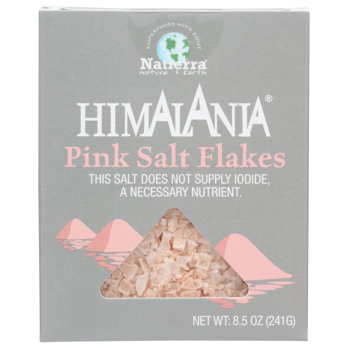 Salt, Pink Himalayan, Flake,6 - 8.5 OUNCE