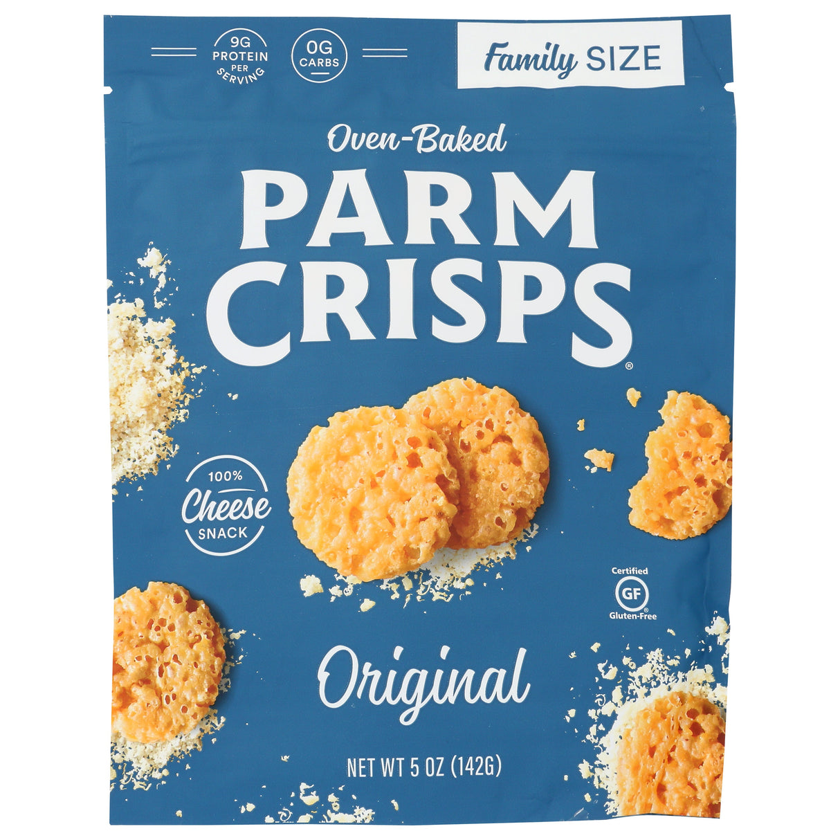Snack, Parmesan Crisp, Original,12 - 5 OUNCE