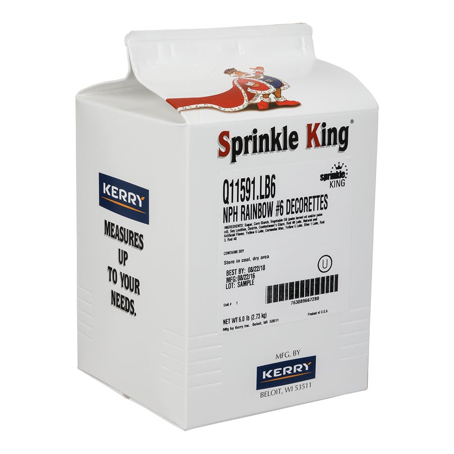 Sprinkles, Rainbow,4 - 6 POUND