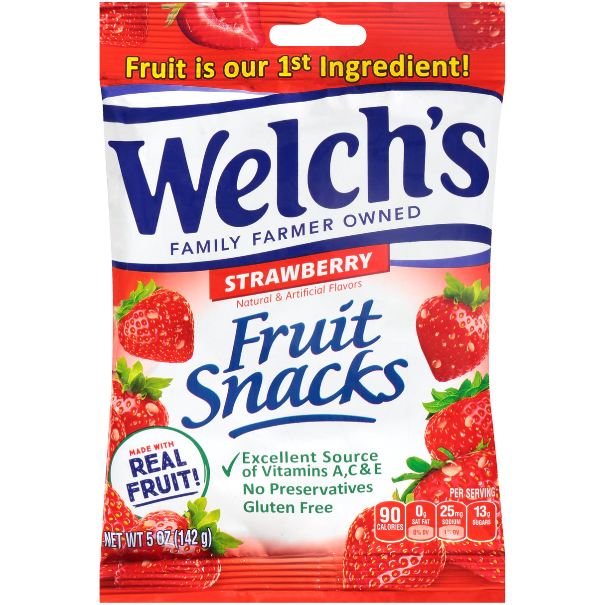 Snacks, Fruit, Strawberry,12 - 5 OUNCE
