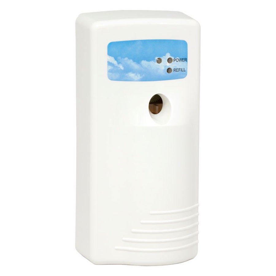 Dispenser, Air Freshener, Automatic, White, with 4 Adjustable Timer Intervals,1 - 1 EACH