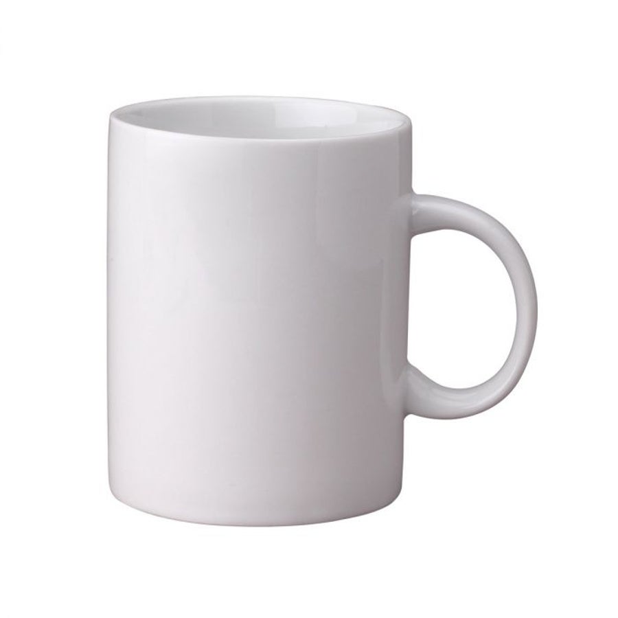 Mugs, 11 Ounce, White, Porcelain,36 - 1 COUNT