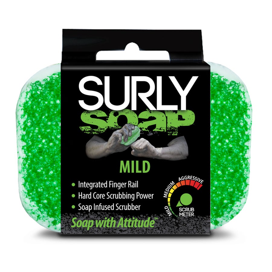 Hand Soap, Bar, Mild, Citrus, with Infused Scrub Pad,1 - 7.5 OUNCE