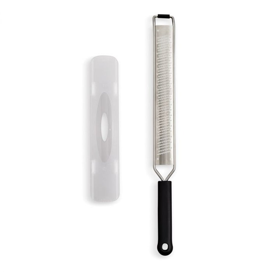 Graters, Fine Rasp, Stainless Steel, Polypropylene Handle, with Cover,12 - 1 COUNT