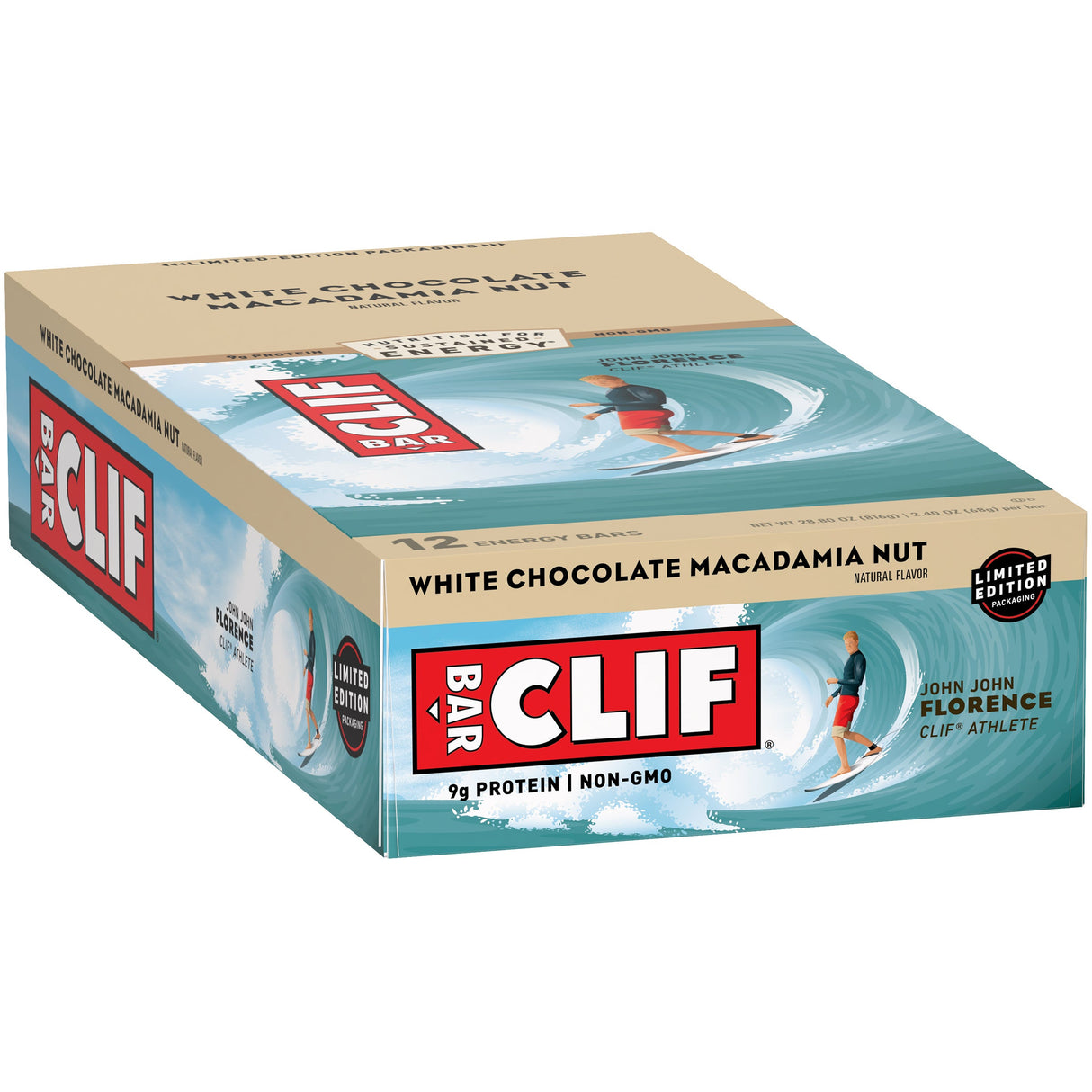 Bars, White Chocolate Macadamia Nut, 2.4 Ounce,16 - 12 COUNT